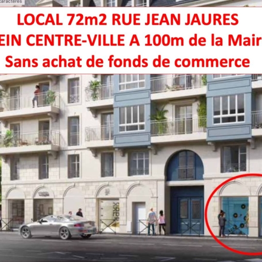 Annonces BAGNEUX : Local / Bureau | PUTEAUX (92800) | 72.63m2 | 4 900 € 