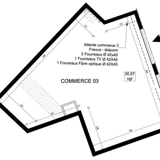  Annonces BAGNEUX : Local / Bureau | PUTEAUX (92800) | 40 m2 | 2 717 € 