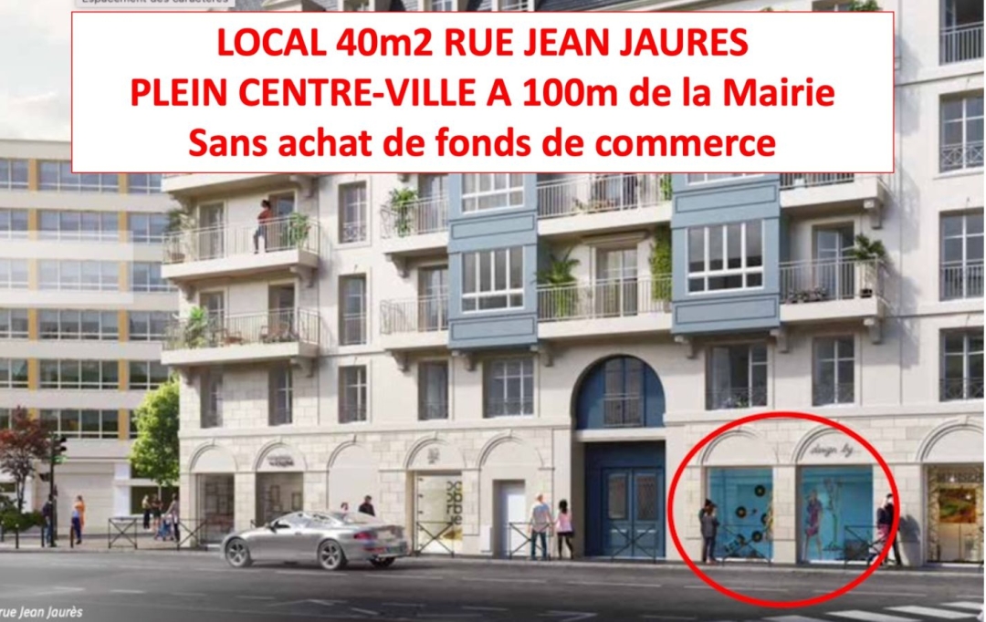 Annonces BAGNEUX : Local / Bureau | PUTEAUX (92800) | 40 m2 | 2 717 € 