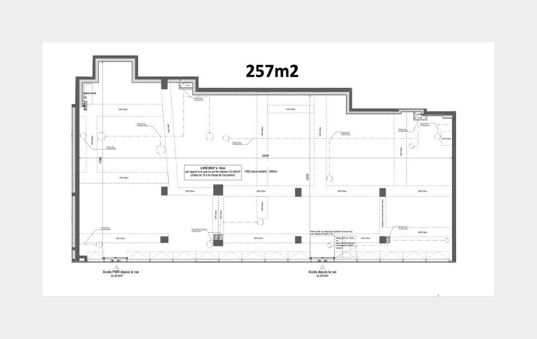 Annonces BAGNEUX : Local / Bureau | PARIS (75015) | 257 m2 | 1 644 544 € 